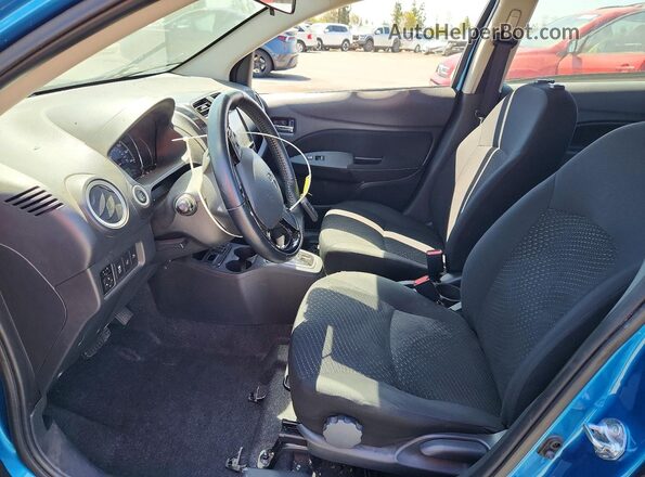 ML32FVFJ7RHF09978 2024 MITSUBISHI MIRAGE Blue Вид салону спереду