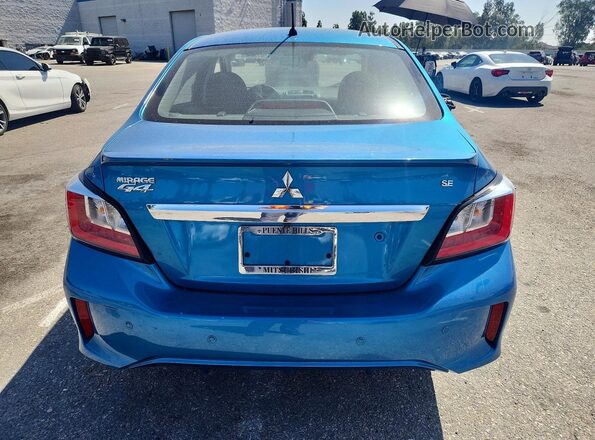 ML32FVFJ7RHF09978 2024 MITSUBISHI MIRAGE Blue Вид ззаду