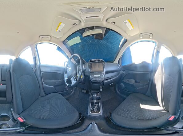 ML32FVFJ7RHF09978 2024 MITSUBISHI MIRAGE Blue Вид наклейки з VIN-кодом