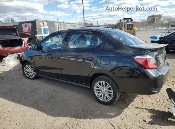 ML32FVFJ8NHF01060 2022 MITSUBISHI MIRAGE Black Trasero izquierdo
