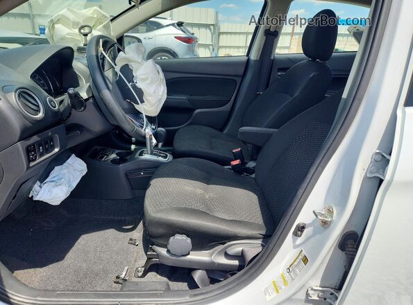 ML32FVFJ8PHF06360 2023 MITSUBISHI MIRAGE White Սալոնի դիմացի տեսք