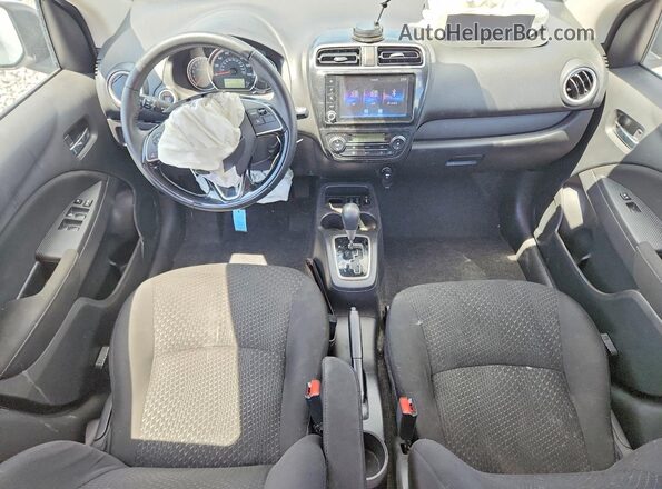 ML32FVFJ8PHF06360 2023 MITSUBISHI MIRAGE White Առջևի վահանակի տեսք