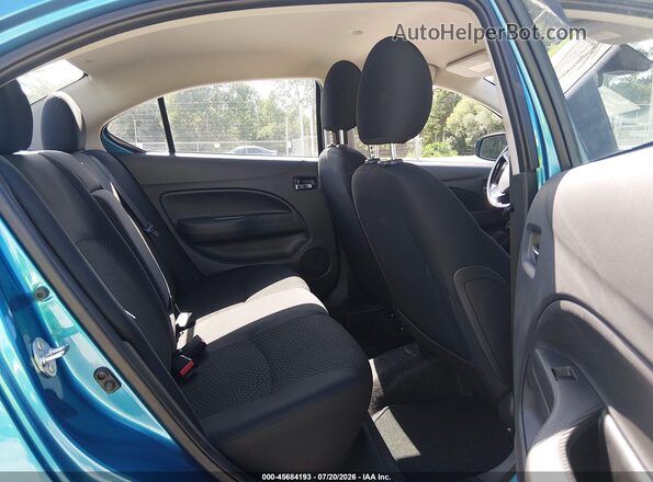 ML32FVFJXRHF19338 2024 MITSUBISHI MIRAGE G4 Blue VIN sticker view