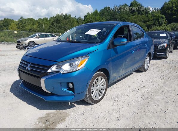 ML32FVFJXRHF19338 2024 MITSUBISHI MIRAGE G4 Blue Front left