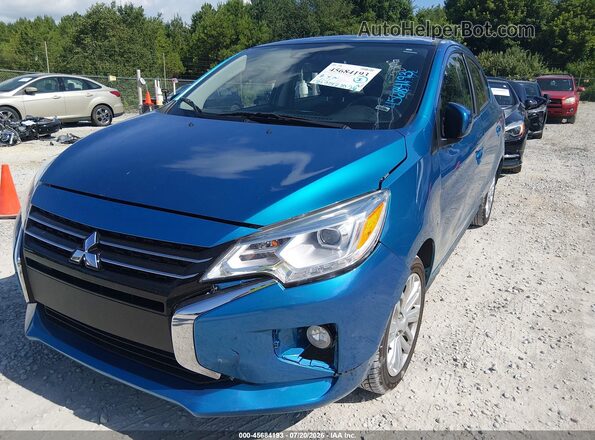 ML32FVFJXRHF19338 2024 MITSUBISHI MIRAGE G4 Blue Front view
