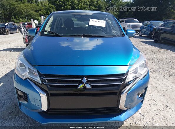 ML32FVFJXRHF19338 2024 MITSUBISHI MIRAGE G4 Blue Instrument cluster view