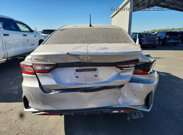 MR2BF8C38P0005493 2020 TOYOTA YARIS Silver Հետևի տեսք