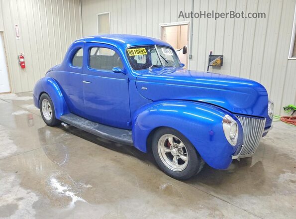 NH009950 1940 FORD UK Blue Front right