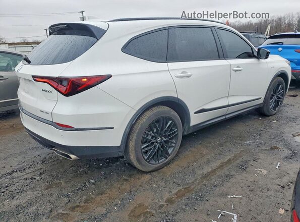 NJ1490E 2023 ACURA MDX Белый Задняя правая четверть