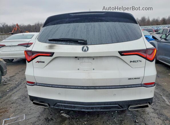 NJ1490E 2023 ACURA MDX Белый Вид сзади