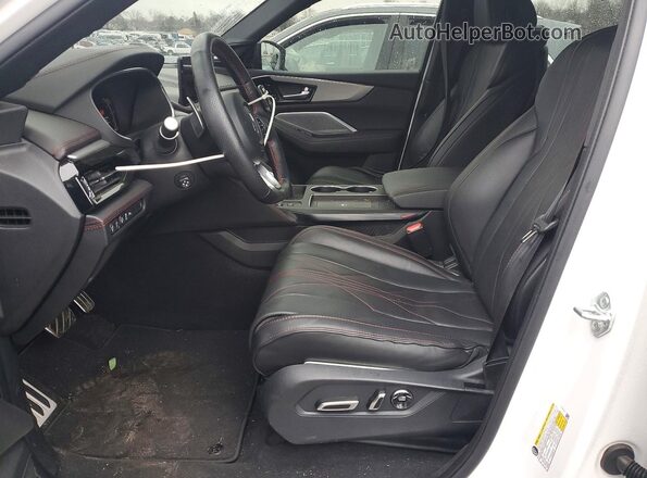 NJ1490E 2023 ACURA MDX Белый Вид салона спереди