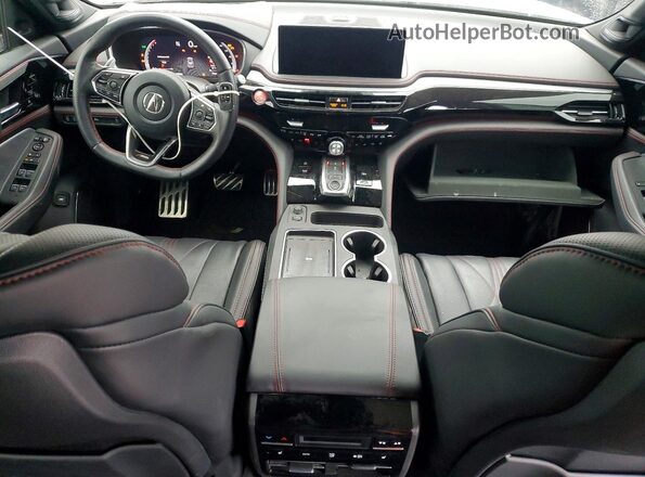 NJ1490E 2023 ACURA MDX Белый Вид панели приборов