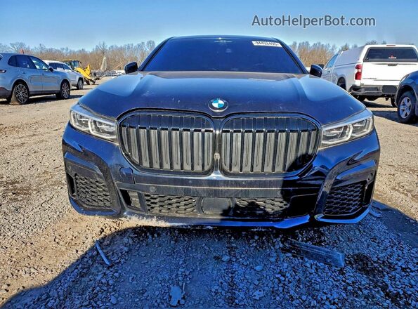 NJ1492E 2022 BMW 7 SERIES Black Вид спереду