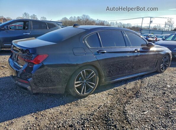NJ1492E 2022 BMW 7 SERIES Black Задня права чверть