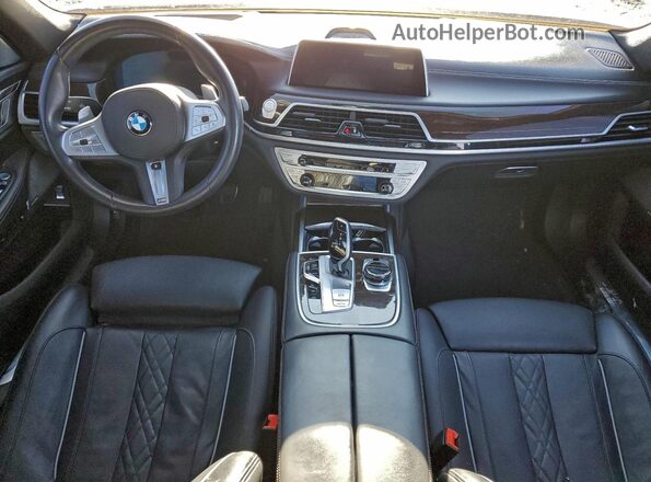 NJ1492E 2022 BMW 7 SERIES Black Вид панелі приладів