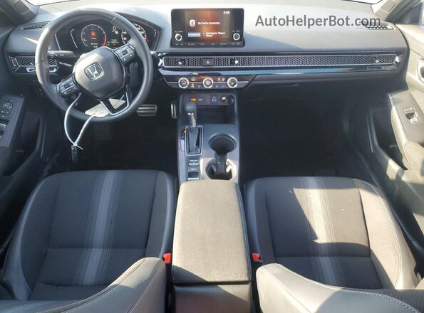 NJ2433E 2023 HONDA CIVIC Blue Widok deski rozdzielczej