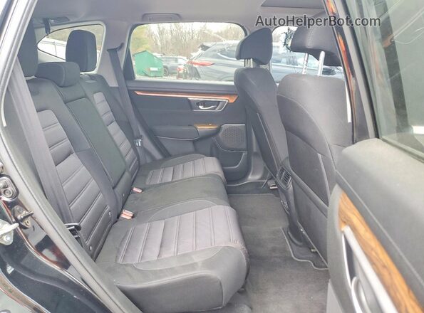 NJ2434E 2018 HONDA CR-V Black Vista interior trasera
