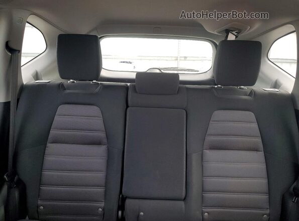 NJ2434E 2018 HONDA CR-V Black Vista de los asientos traseros
