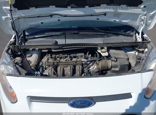 NM0AE8F75J1342867 2018 FORD TRANSIT CONNECT White Вид ззаду