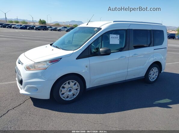 NM0AE8F75J1342867 2018 FORD TRANSIT CONNECT White Вид щитка приладів