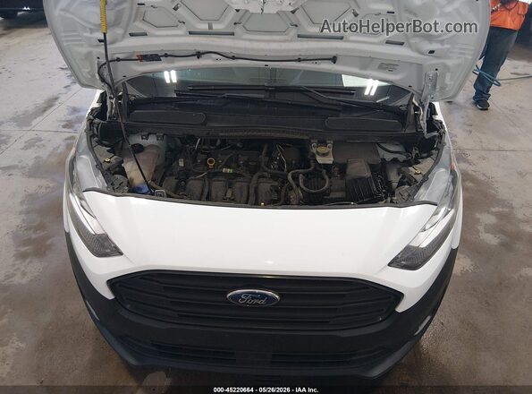 NM0GE9E23L1477144 2020 FORD TRANSIT CONNECT White Widok z tyłu