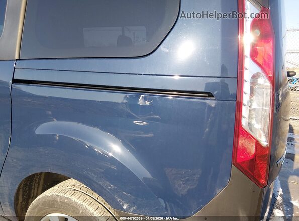 NM0GE9E23L1479413 2020 FORD TRANSIT CONNECT Blue Widok zestawu wskaźników