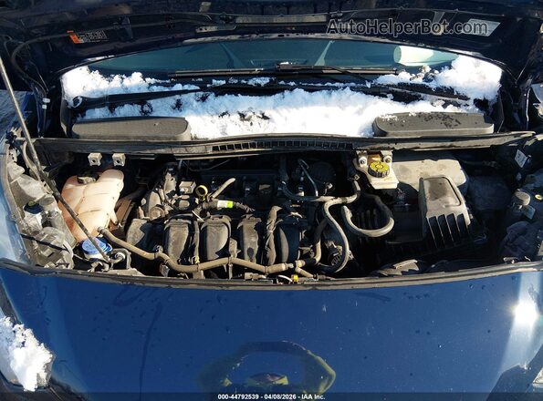 NM0GE9E23L1479413 2020 FORD TRANSIT CONNECT Blue Widok z tyłu
