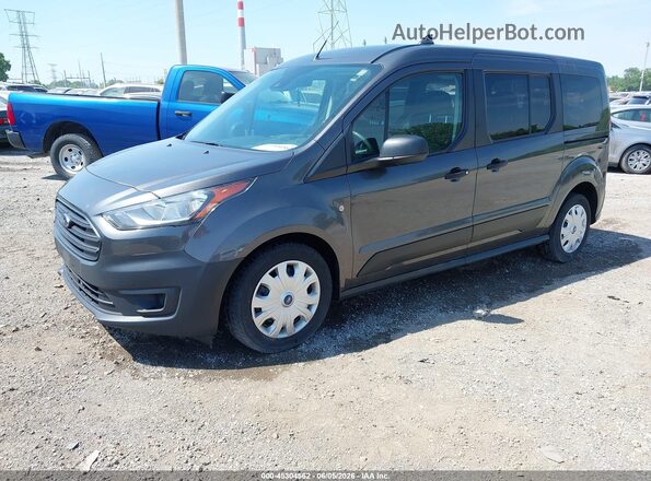 NM0GE9E2XM1490667 2021 FORD TRANSIT CONNECT Gray Vista tres cuartos delantera izquierda