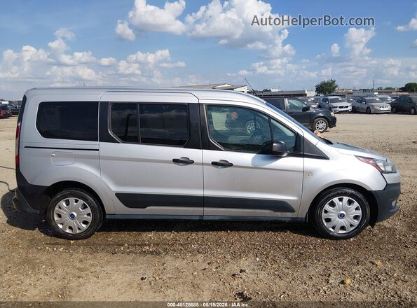 NM0GE9E2XM1490765 2021 FORD TRANSIT CONNECT Silver Rear interior view