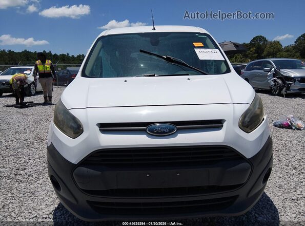 NM0GE9E71J1344357 2018 FORD TRANSIT CONNECT White Widok deski rozdzielczej