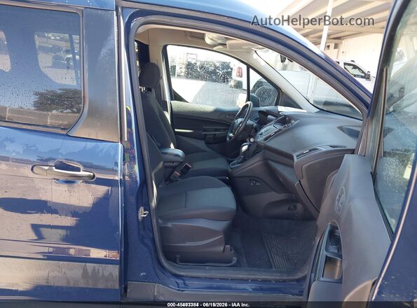 NM0GE9E79J1375999 2018 FORD TRANSIT CONNECT Синий Вид салона спереди