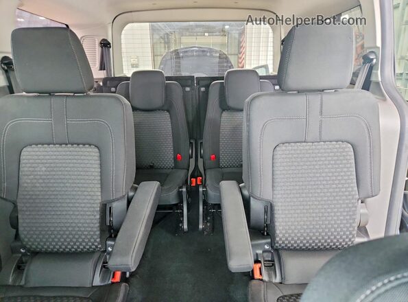 NM0GE9F23L1449889 2020 FORD TRANSIT Синий Вид задних сидений