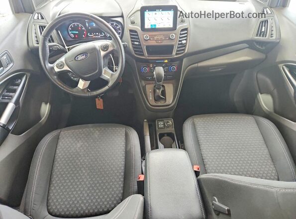 NM0GE9F23L1449889 2020 FORD TRANSIT Синий Вид панели приборов