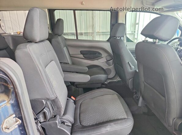 NM0GE9F23L1449889 2020 FORD TRANSIT Синий Вид задней части салона
