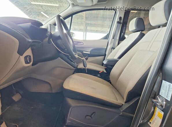 NM0GE9F24P1563261 2023 FORD TRANSIT Gray Front interior view