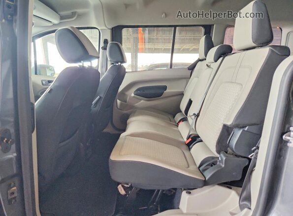 NM0GE9F24P1563261 2023 FORD TRANSIT Серый Вид задней части салона