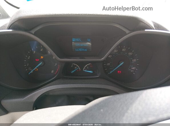 NM0GE9G7XG1279966 2016 FORD TRANSIT CONNECT Silver Rear seats view