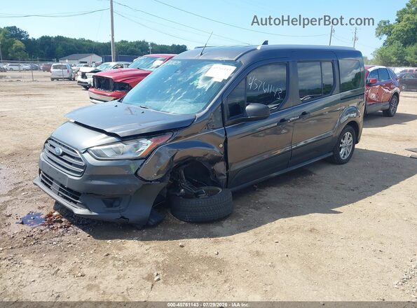 NM0GS9E29K1386340 2019 FORD TRANSIT CONNECT Gray Przód lewy