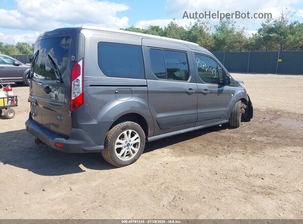 NM0GS9E29K1386340 2019 FORD TRANSIT CONNECT Gray Tył prawy