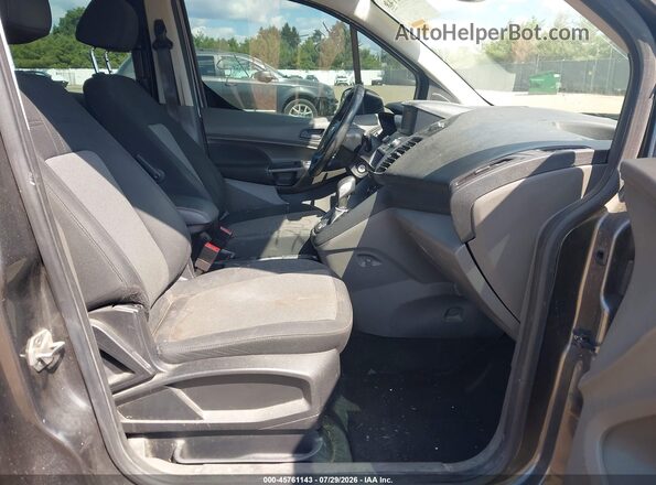 NM0GS9E29K1386340 2019 FORD TRANSIT CONNECT Gray Widok wnętrza z przodu