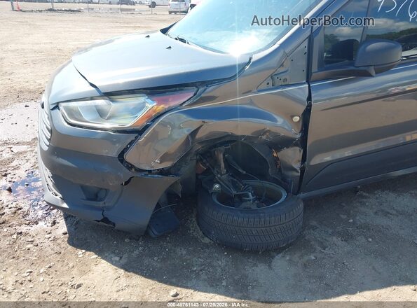 NM0GS9E29K1386340 2019 FORD TRANSIT CONNECT Gray Widok z przodu