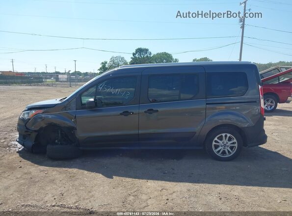 NM0GS9E29K1386340 2019 FORD TRANSIT CONNECT Gray Widok wnętrza 360 stopni
