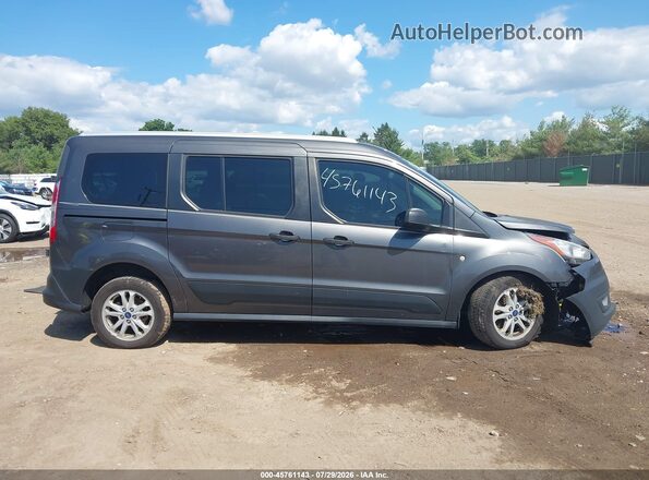 NM0GS9E29K1386340 2019 FORD TRANSIT CONNECT Gray Widok wnętrza z tyłu