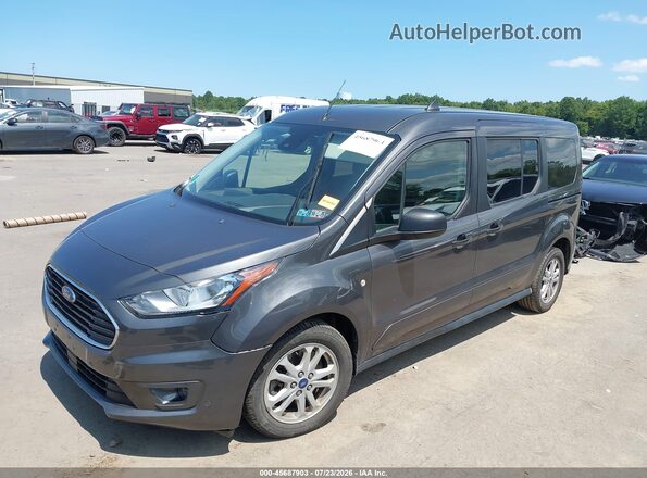 NM0GS9F23N1543377 2022 FORD TRANSIT CONNECT Gray Передня ліва чверть