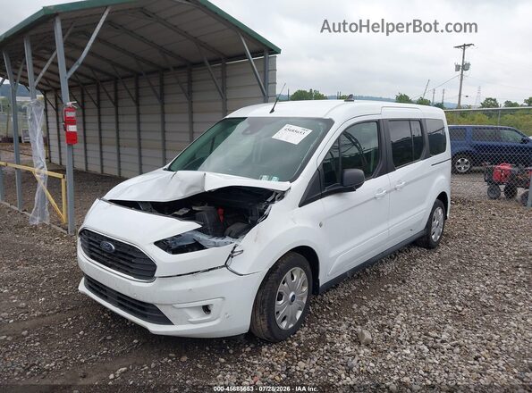 NM0GS9F23P1554141 2023 FORD TRANSIT CONNECT White Առջևի ձախ երեք քառորդ տեսարան