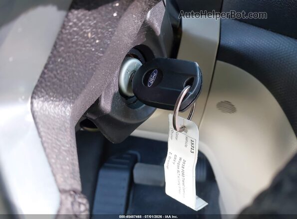 NM0GS9F73J1342178 2018 FORD TRANSIT CONNECT Gray წინა პანელის ხედი