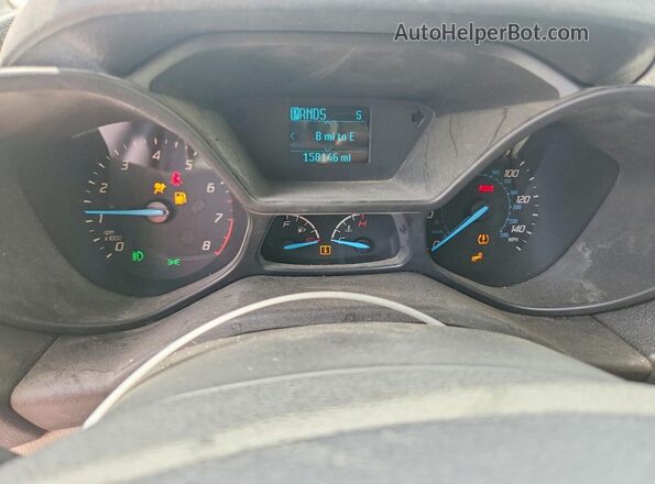 NM0GS9F74H1338022 2017 FORD TRANSIT Белый Вид щитка приборов