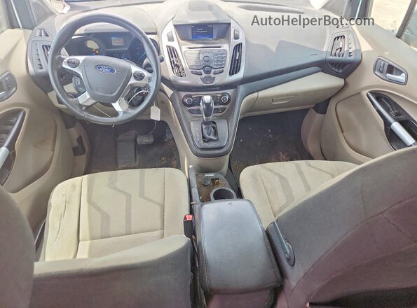 NM0GS9F74H1338022 2017 FORD TRANSIT Белый Вид панели приборов