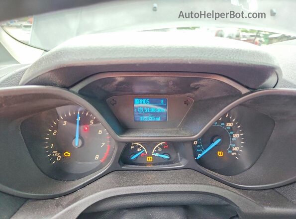 NM0GS9F75H1330818 2017 FORD TRANSIT Black Вид щитка приладів