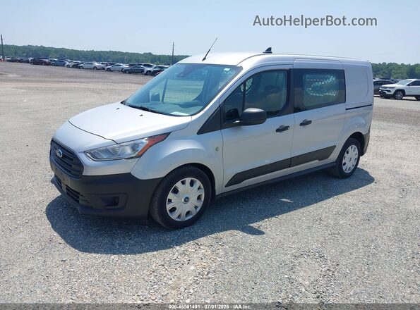 NM0LE7E27L1435787 2020 FORD TRANSIT CONNECT Silver წინა მარცხენა ხედი სამი მეოთხედიდან